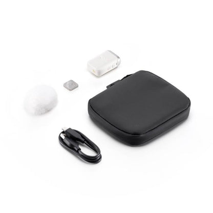 Original Transmitter For DJI Mic 2, 1 TX (Shadow Black), 1 TX (Pearl White)