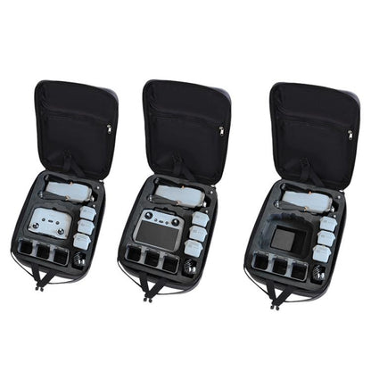 For DJI Air 3S BKANO A3-007 Organizer Backpack Hard-shell Shoulder Bag, A3-007