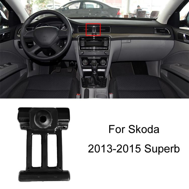 For Skoda Left Driving Car Special Mobile Phone Navigation Bracket Base, 13-15 Superb, 13-19 Octavia+Spaceback/Double Flash Outer Frame Arc Edge, 15-17 Fabia, 15-22 Octavia, 16-23 Superb, 17-21 Kodiaq/GT, 18-22 Koroc, 18-23 Kamiq                       ...