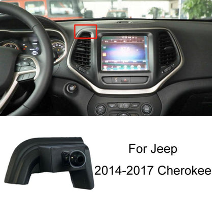 For Jeep Left Driving Car Special Mobile Phone Navigation Bracket Base, 11-18 Wrangler, 14-17 Cherokee, 14-18 Grand Cherokee, 16-21 Renegade, 17-20 Compass Not For Screen Modification, 18-22 Grand Commander, 19-22 Wrangler, 21 Compass