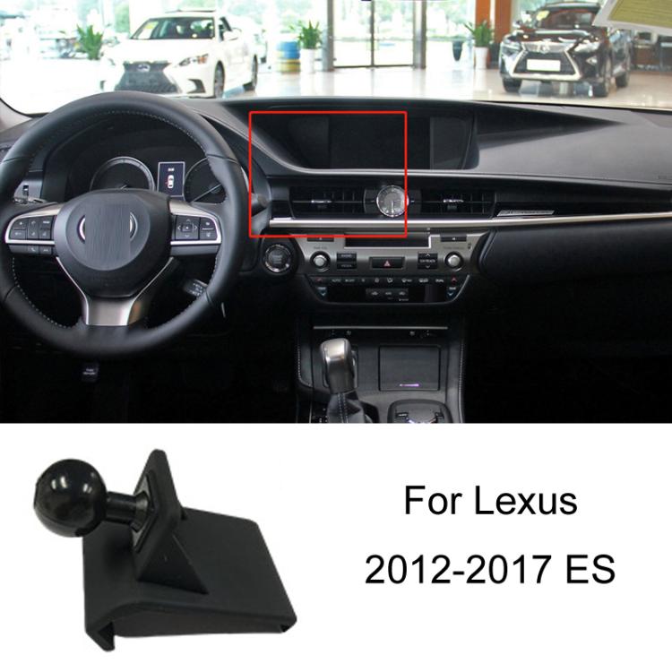 For Lexus Car Special Mobile Phone Navigation Bracket Base, 06-11 ES, 06-11 IS, 09-14 RX, 11-21 CT, 12-17 ES, 15-22 RX, 16-19 LX570, 16-21 NX, 18-20 ES, 18-21 LS, 19-21 UX, 21-22 ES, 22 NX