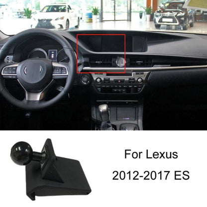 For Lexus Car Special Mobile Phone Navigation Bracket Base, 06-11 ES, 06-11 IS, 09-14 RX, 11-21 CT, 12-17 ES, 15-22 RX, 16-19 LX570, 16-21 NX, 18-20 ES, 18-21 LS, 19-21 UX, 21-22 ES, 22 NX