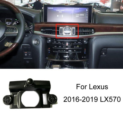 For Lexus Car Special Mobile Phone Navigation Bracket Base, 06-11 ES, 06-11 IS, 09-14 RX, 11-21 CT, 12-17 ES, 15-22 RX, 16-19 LX570, 16-21 NX, 18-20 ES, 18-21 LS, 19-21 UX, 21-22 ES, 22 NX