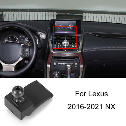 For Lexus Car Special Mobile Phone Navigation Bracket Base, 06-11 ES, 06-11 IS, 09-14 RX, 11-21 CT, 12-17 ES, 15-22 RX, 16-19 LX570, 16-21 NX, 18-20 ES, 18-21 LS, 19-21 UX, 21-22 ES, 22 NX