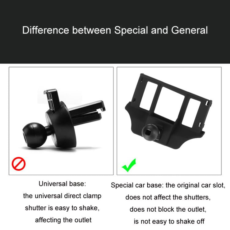 For Lexus Car Special Mobile Phone Navigation Bracket Base, 06-11 ES, 06-11 IS, 09-14 RX, 11-21 CT, 12-17 ES, 15-22 RX, 16-19 LX570, 16-21 NX, 18-20 ES, 18-21 LS, 19-21 UX, 21-22 ES, 22 NX