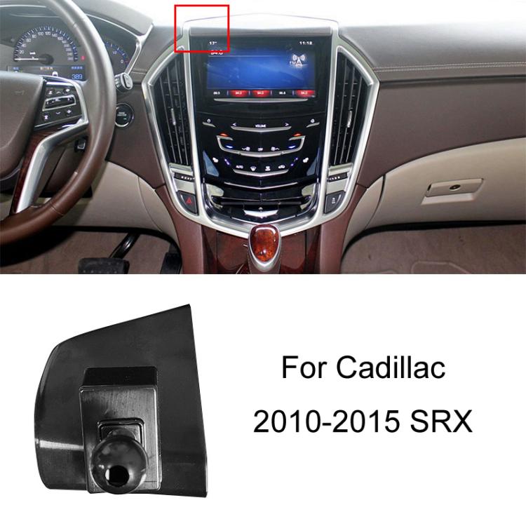 For Cadillac Left Driving Car Special Mobile Phone Navigation Bracket Base, 10-15 SRX, 13-19 ATS-L Sticky Type, 14-17 ATS, 14-22 XTS, 16-22 CT6, 16-23 XT5+XT6, 18-22 CT5, 18-23 XT4, 20-23 CT4, 22-23 LYRIQ