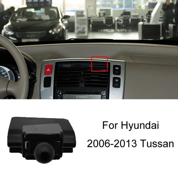 For Hyundai Left Driving Car Special Mobile Navigation Bracket Base, 04-11 Elantra, 06-13 Tussan, 08-10 CELESTA, 10-15 IX35, 10-16 Reina, 11-14 8 Generation Sonata, 11-16 CELESTA, 12-21 Elantra, 14-16 MISTRA, 15-18 Tussan, 15-19 IX25                   ...