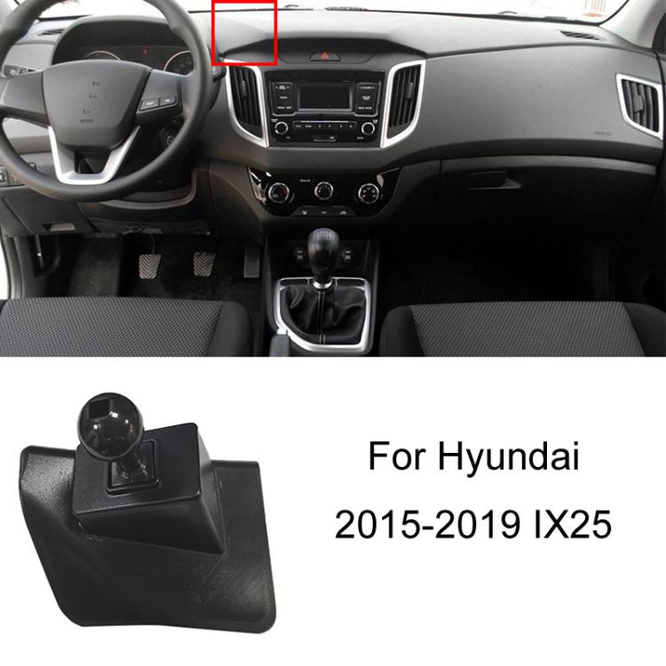 For Hyundai Left Driving Car Special Mobile Navigation Bracket Base, 04-11 Elantra, 06-13 Tussan, 08-10 CELESTA, 10-15 IX35, 10-16 Reina, 11-14 8 Generation Sonata, 11-16 CELESTA, 12-21 Elantra, 14-16 MISTRA, 15-18 Tussan, 15-19 IX25                   ...