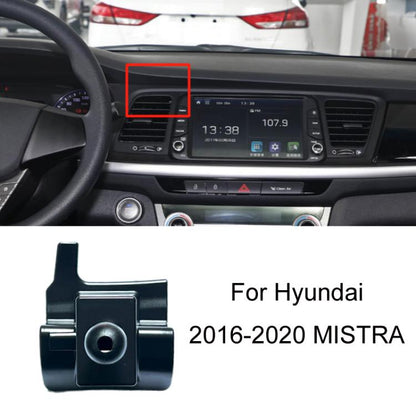 For Hyundai Left Driving Car Special Mobile Navigation Bracket Base, 04-11 Elantra, 06-13 Tussan, 08-10 CELESTA, 10-15 IX35, 10-16 Reina, 11-14 8 Generation Sonata, 11-16 CELESTA, 12-21 Elantra, 14-16 MISTRA, 15-18 Tussan, 15-19 IX25                   ...