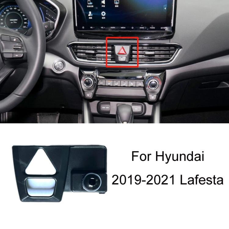 For Hyundai Left Driving Car Special Mobile Navigation Bracket Base, 04-11 Elantra, 06-13 Tussan, 08-10 CELESTA, 10-15 IX35, 10-16 Reina, 11-14 8 Generation Sonata, 11-16 CELESTA, 12-21 Elantra, 14-16 MISTRA, 15-18 Tussan, 15-19 IX25                   ...