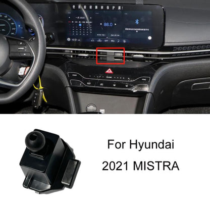 For Hyundai Left Driving Car Special Mobile Navigation Bracket Base, 04-11 Elantra, 06-13 Tussan, 08-10 CELESTA, 10-15 IX35, 10-16 Reina, 11-14 8 Generation Sonata, 11-16 CELESTA, 12-21 Elantra, 14-16 MISTRA, 15-18 Tussan, 15-19 IX25                   ...