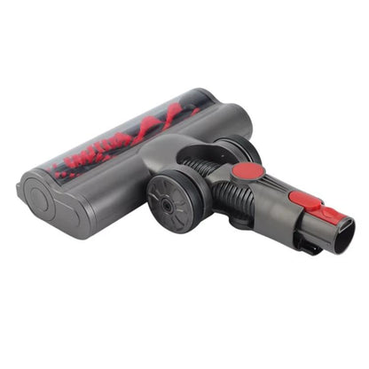 For Dyson V7 / V8 / V10 / V11 / V15 Vacuum Cleaner Floor Brush Carbon Fiber Attachment, Type 1, 3pcs /Set