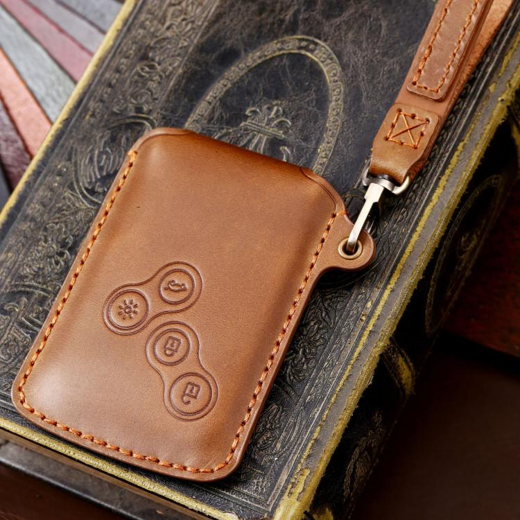 Hallmo For Renault Car Key Protective Cover Key Storage Bag, C185 Blue, C185 Brown, C185 Black, C199 Brown, C199 Blue, C199 Black