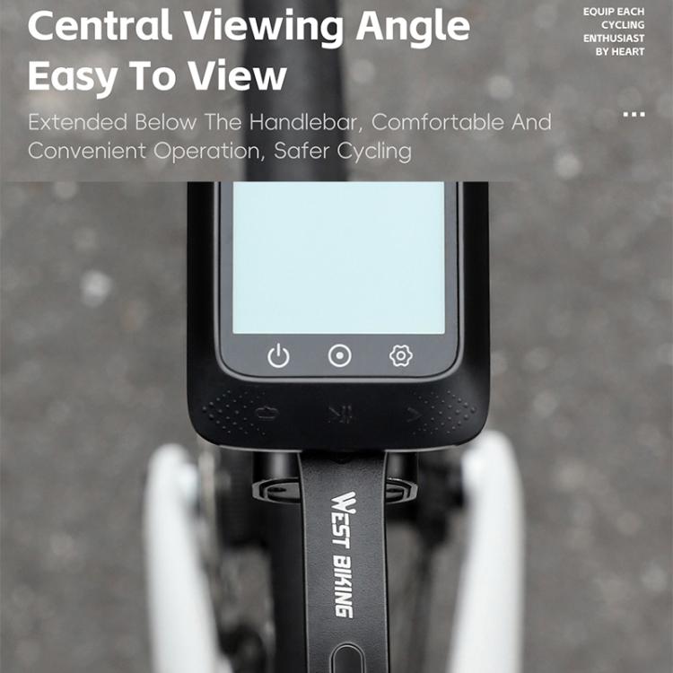 WEST BIKING Road Bike Cycling Sports Camera Meter Holder, One-piece 400, Adjustable Hollow 401