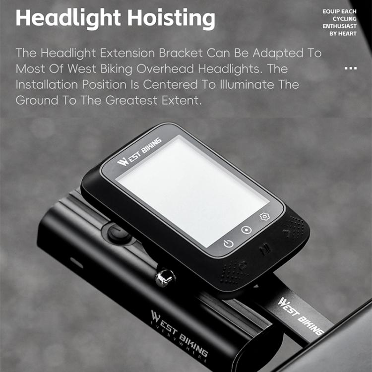 WEST BIKING Road Bike Cycling Sports Camera Meter Holder, One-piece 400, Adjustable Hollow 401
