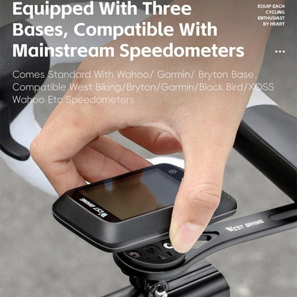 WEST BIKING Road Bike Cycling Sports Camera Meter Holder, One-piece 400, Adjustable Hollow 401