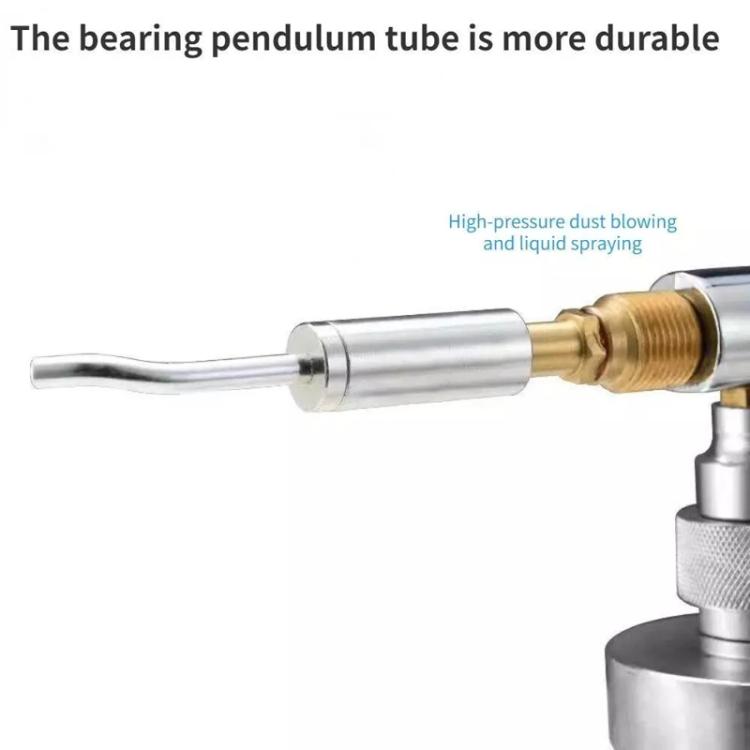 Car Interior Cleaning Tool Metal Bearing Rotating Core Accessories, Long, Short