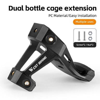 WEST BIKING Bicycle Saddle Adapter Extension Bottle Holder, YP0719424