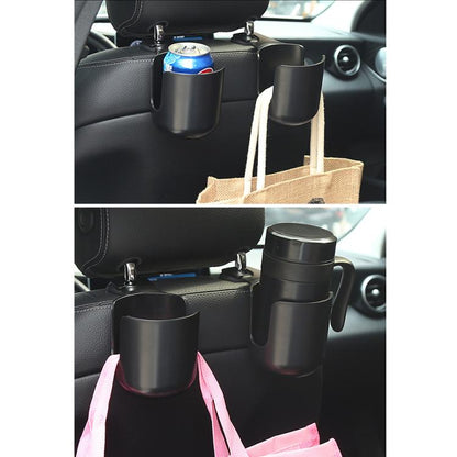 1010 Multifunctional Car Seat Water Cup Holder Car Headrest Hook