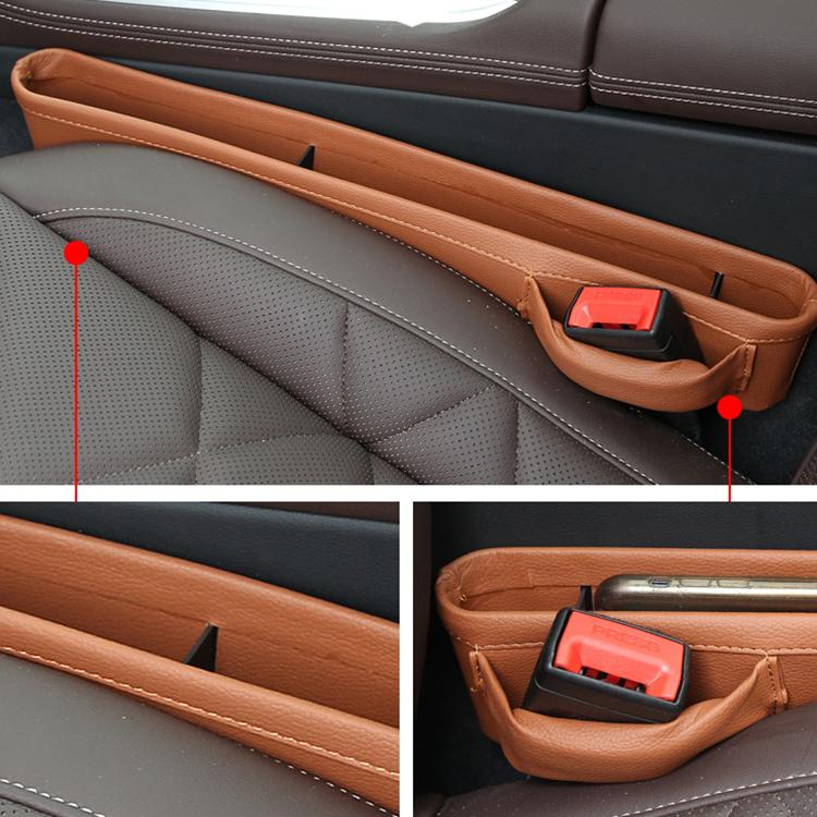 4207 1pair Universal Car Gap Storage Box Interior Decoration Supplies Car Storage Box