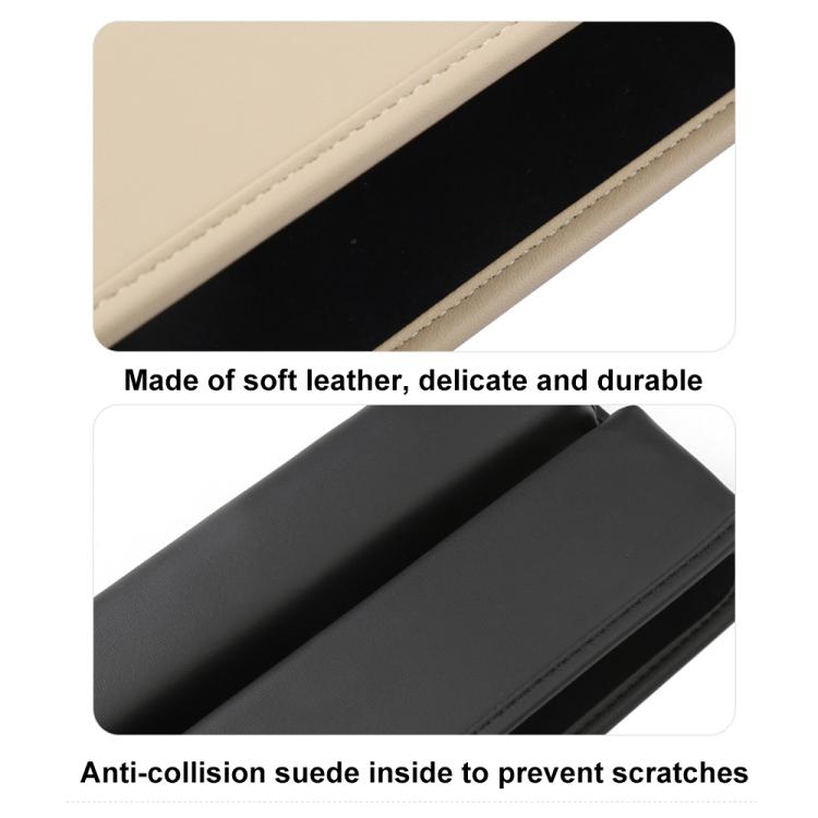 3311 2-in-1 Car Seat Gap Storage Box Gap Plug Strip Car Supplies