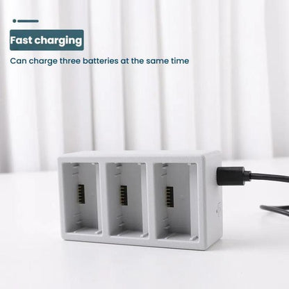 For DJI Mini 4 Pro / Mini 3 Pro / Mini 3 Battery 3-way Charger Charging Butler, Mini 3-way