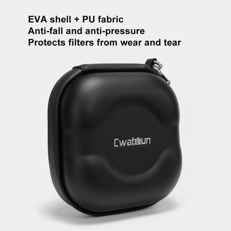 Cwatcun D164 Small Filter Organizer Camera Lens Digital Protection Bag, D164
