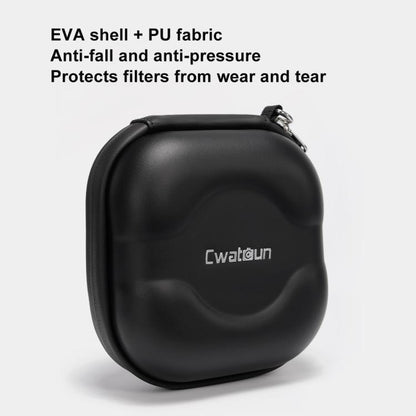 Cwatcun D164 Small Filter Organizer Camera Lens Digital Protection Bag, D164