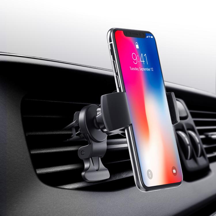 Car Air Conditioning Outlet Anti-shake Rotating Navigation Mobile Phone Holder, ZS-008