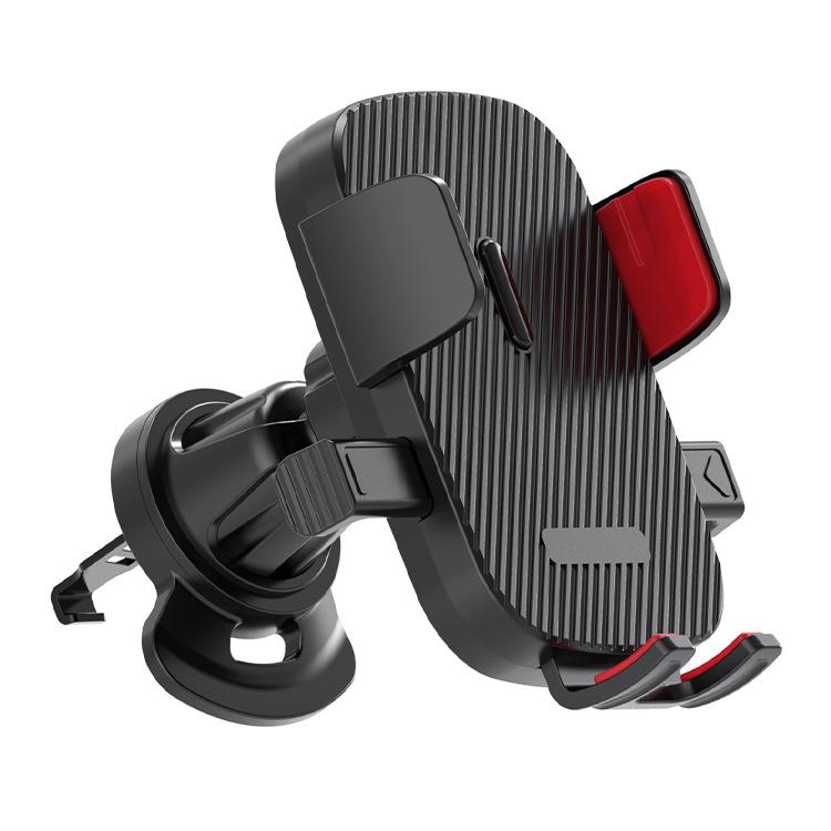 360-degree Rotating Car Air Outlet Telescopic Hook Press Automatic Lock Phone Holder, ZS-118