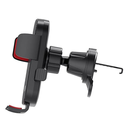 360-degree Rotating Car Air Outlet Telescopic Hook Press Automatic Lock Phone Holder, ZS-118