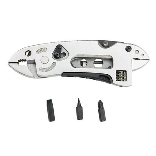 Outdoor Camping Portable Multifunctional Pliers Wrench Screwdriver Combination Tool