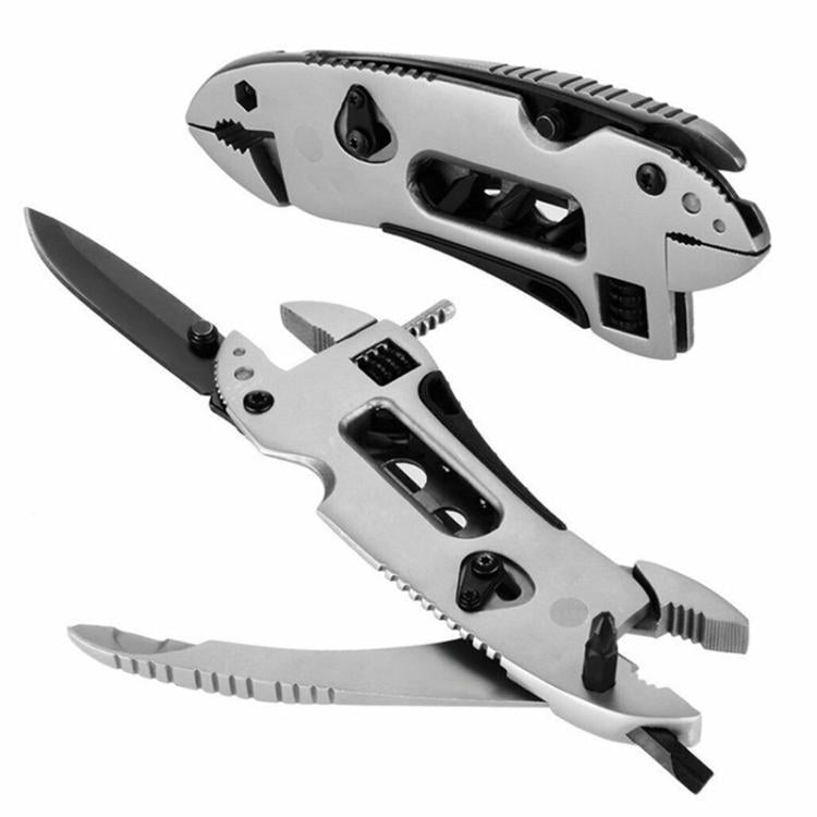Outdoor Camping Portable Multifunctional Pliers Wrench Screwdriver Combination Tool