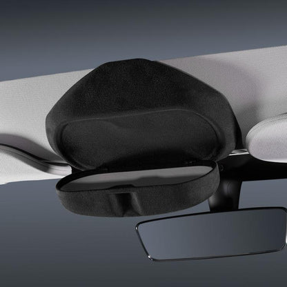 For Tesla Suede Leather Glasses Storage Box, 2024 Model 3 Beige, 2024 Model 3 Black, Model Y Beige, Model Y Black, Model 3 Beige, Model 3 Black
