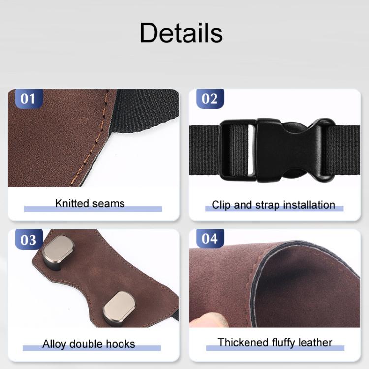 Car Sports Seats With One-Piece Headrests Furring Storage Metal Hooks