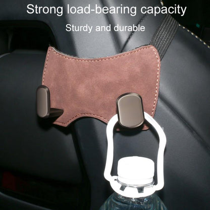Car Sports Seats With One-Piece Headrests Furring Storage Metal Hooks