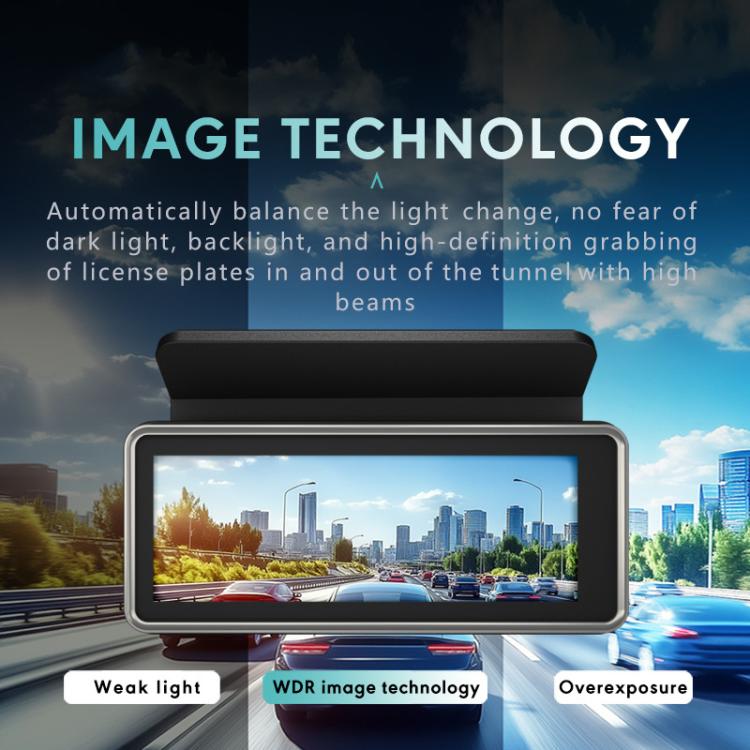 Anytek T1 PRO 3.2 Inch 2K HD Night Vision Car Recorder Hidden Car Camera Front And Rear Dual Recording, T1 PRO