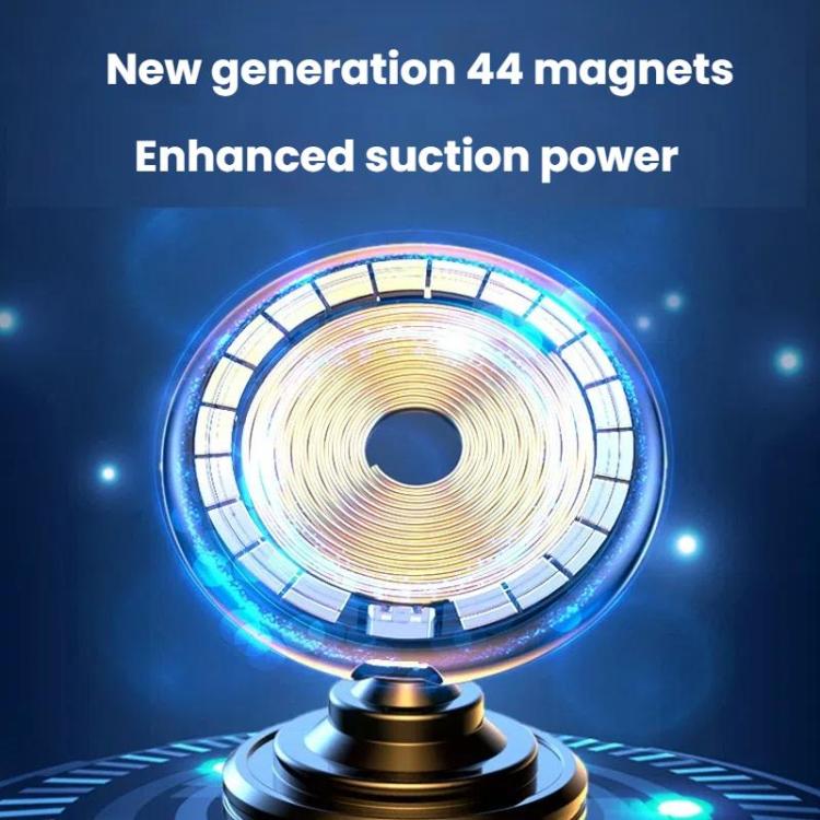 15W Car Magnetic Wireless Charging Phone Holder Alloy Base, Adhesive Black, Adhesive Silver, Air Outlet Black, Air Outlet Silver