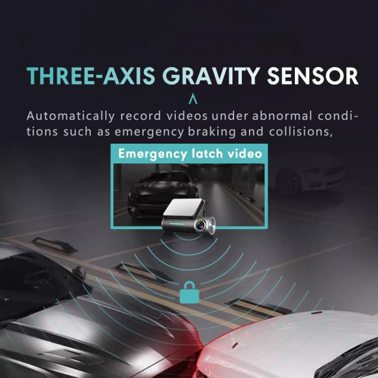 Anytek T3 PRO 2 inch 2K HD Night Vision Car Recorder Hidden Car Camera Front & Rear Dual Recording, T3 PRO