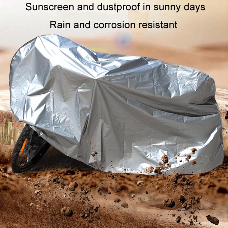 Motorcycle And Bicycle Sun Dust And Rain Protection Cover, 230 x 130cm