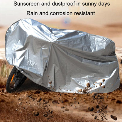 Motorcycle And Bicycle Sun Dust And Rain Protection Cover, 230 x 130cm