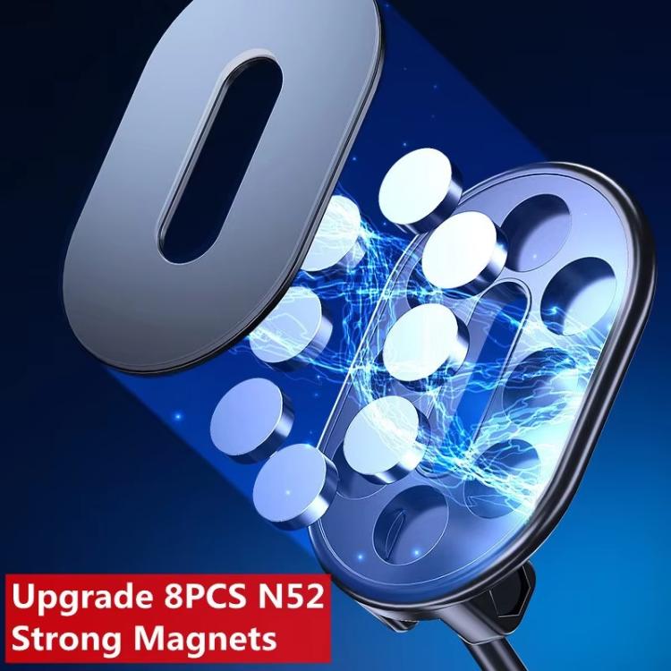 Foldable Magnetic Car Phone Holder Mount Multi-angle Adjustable Cellphone Navigation Bracket