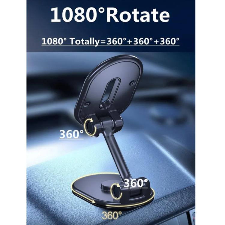 Foldable Magnetic Car Phone Holder Mount Multi-angle Adjustable Cellphone Navigation Bracket