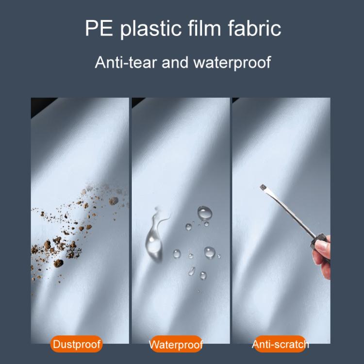 Car PE Film Waterproof And Dustproof Four Seasons Universal Coat Cover, S, M, L, XL, XXL