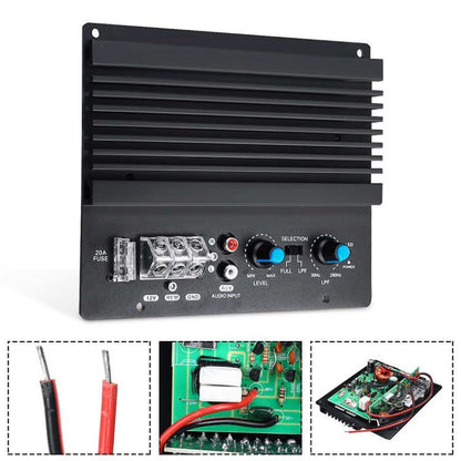 PS-200 12V 600W Car Single Bass Amplifier Board High Power Car Audio Module, PS-200
