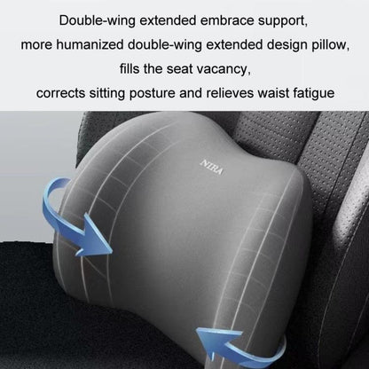 Car Mmemory Foam Support Driving Cushion, Black Headrest, Gray Headrest, Coffee Headrest, Pink Headrest, Blue Headrest, Black Lumbar Support, Gray Lumbar Support, Coffee Lumbar Support, Pink Lumbar Support, Blue Lumbar Support
