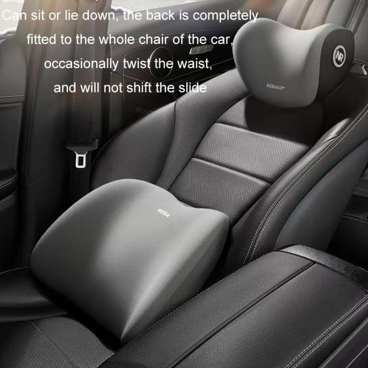 Car Mmemory Foam Support Driving Cushion, Black Headrest, Gray Headrest, Coffee Headrest, Pink Headrest, Blue Headrest, Black Lumbar Support, Gray Lumbar Support, Coffee Lumbar Support, Pink Lumbar Support, Blue Lumbar Support