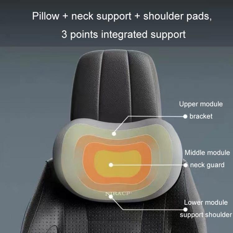 Car Mmemory Foam Support Driving Cushion, Black Headrest, Gray Headrest, Coffee Headrest, Pink Headrest, Blue Headrest, Black Lumbar Support, Gray Lumbar Support, Coffee Lumbar Support, Pink Lumbar Support, Blue Lumbar Support
