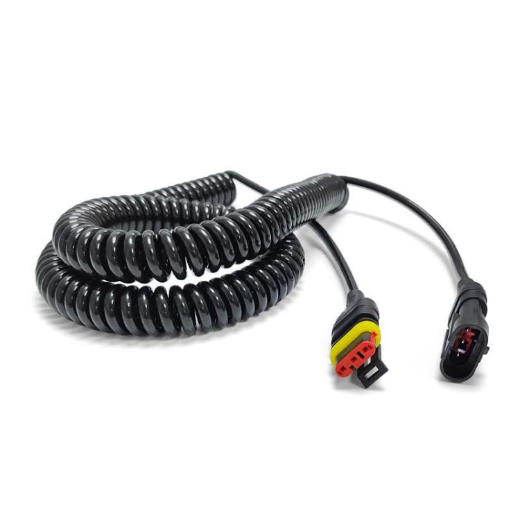 For CNHTC SINOTRUK HOWO SITRAK Four Way Monitoring Camera Spring Wire, 8m