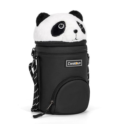 Camera Lens Cylinder Cartoon Panda Camera Lens Protective Cover, Cwatcun D162 Small, Cwatcun D162 Medium, Cwatcun D162 Large